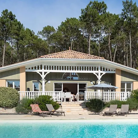 Avec Piscine Dans La Pinede A 4min De L'ocean - Ag38 * Lacanau